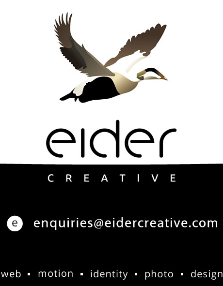 To get in touch please email: enquiries@eidercreative.com
